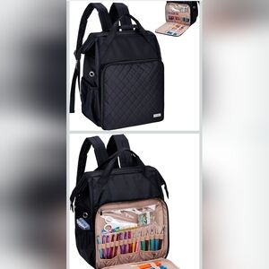 Homest Crochet Organizer Backpack